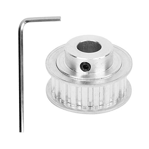 Synchronous Wheel 20 Teeth XL Type Aluminum Belt Pulley Mechanical Power Transmission Supplies, Timing Belt Pulley Synchronous Wheel Aluminum for 3D Printers Parts XL von BORDSTRACT