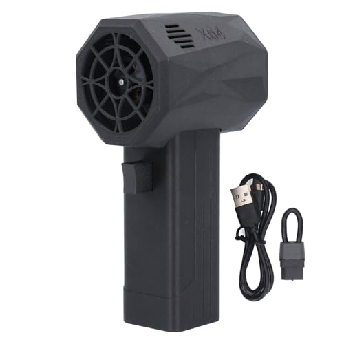 Trockener Gebläse Mini Turbo Trockner leistungsstarker Turbofan für Auto Trocknen Luftgebläse Schnelllade x64 Pro (Schwarz) von BORDSTRACT