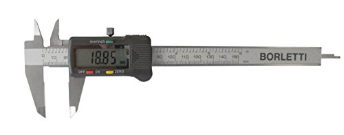 Borletti CDJB15 Digitaler Messschieber, Länge 150 mm von borletti