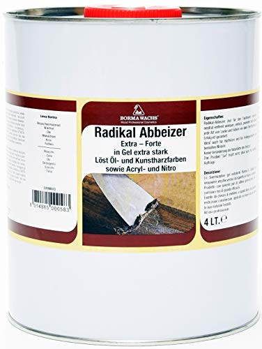 Abbeizer Borma Kräftige Power Lackbeizer 4 Liter Gel Extra Lackabbeizer Farbabbeizer Abbeizer Borma Kräftige Power Lackbeizer 4 Liter Gel Extra Lackabbeizer Farbabbeizer von BORMA WACHS