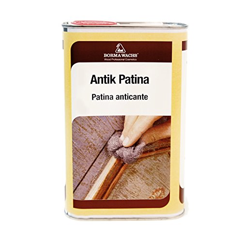 Alterungsbeize Antik Patina Holzbeize (1 L) von BORMA WACHS