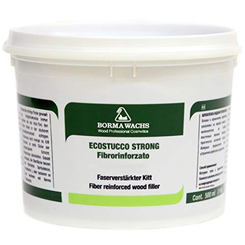 BORMA Faserverstärkter Holzkitt Spachtelmasse Extra Strong 1kg - Nussbaum hell - 53 BORMA Faserverstärkter Holzkitt Spachtelmasse Extra Strong 1kg - Nussbaum hell - 53 von BORMA WACHS