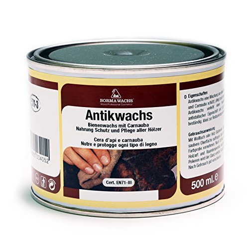 500ml Antikwachs EN-71/3 Zertifiziert (30 - Kirschbaum) von Borma Wachs