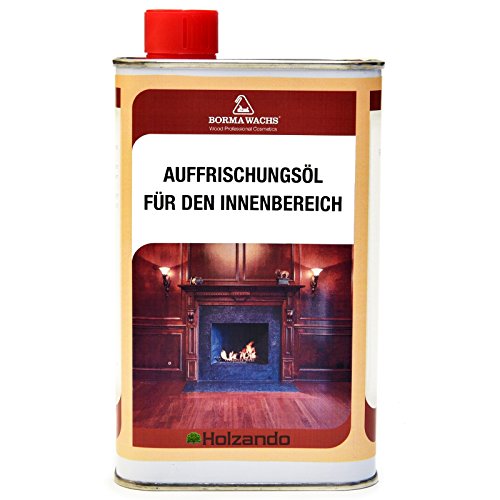 Borma Wachs Holz Auffrischungsöl für den Innenbereich (500ml) von Borma Wachs