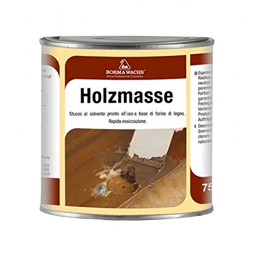 Fertige 1K Holzmasse aus Echtholzmehl hergestellt 250ml von BORMA WACHS