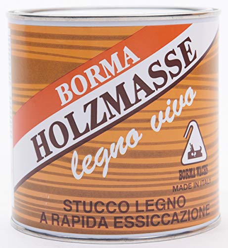 Fertige 1K Holzmasse aus Echtholzmehl hergestellt 750ml von BORMA WACHS