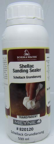 Schellack Grundierung Sanding Sealer 500 ml von BORMA WACHS