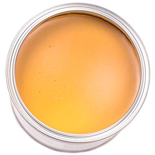 Shabby Chic Holz Wachs Dekorwachs Wachsfarbe 375ml (Gelb 120) von BORMA WACHS