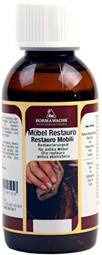 150ml Möbel Restauro Öl Restaurierungsöl Pflegemittel für Dunkles Holz von BORMA WACHS