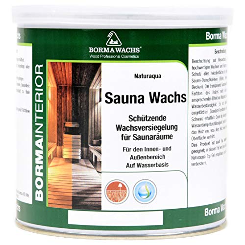 BORMA Sauna Wachs 750ml (750ml, Grau - Ral 9002) von BORMA