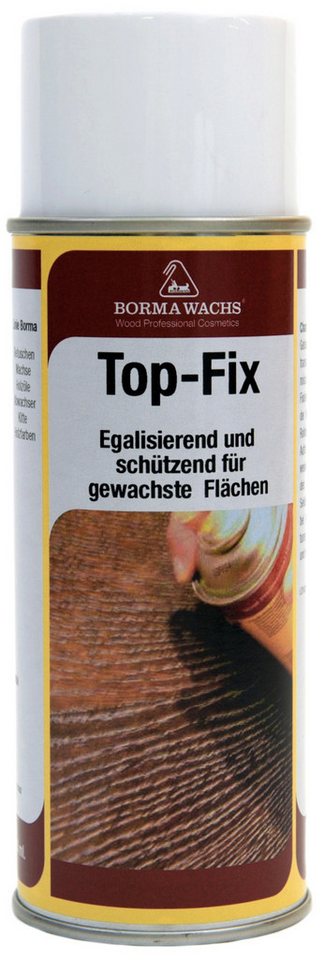 BORMA TOP FIX Spray 400ml Sprühwachs, Pflegt und schützt Holz mit natürlichem Bienen- und Carnaubawachs BORMA TOP FIX Spray 400ml Sprühwachs, Pflegt und schützt Holz mit natürlichem Bienen- und Carnaubawachs von BORMA