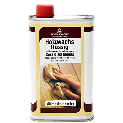 Flüssigwachs Möbelpolitur 250ml (Nussbaum hell - 53) von BORMA