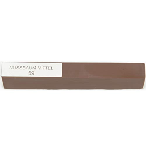 Hardwachs Kitt Stange 20g Nussbaum mittel von BORMA