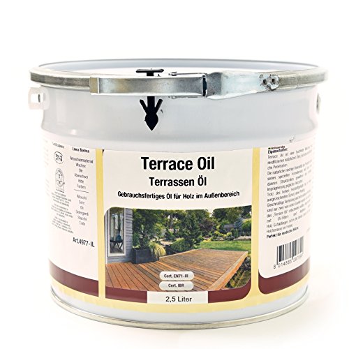 Terrassen Öl - PROFI Öl für das Holz im Außenbereich von BORMA