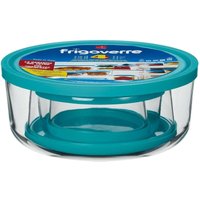 Runde Glasbehälter für Lebensmittel Set Set 4 PCs Bormioli von BORMIOLI ROCCO