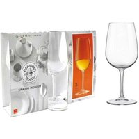 Set mit 3 Stk. Spazio Weißweinkelch 42 cl in mittlerem Glas von BORMIOLI ROCCO