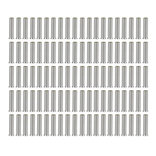 100 STÜCKE Aderendhülsen Nicht isolierte Crimpverbinder Kupferdrahthülse Verzinnte Crimpverbinder Pin End Terminal Oxidationsbeständig für 6 mm² Elektrokabel(EN6012) von BOROCO