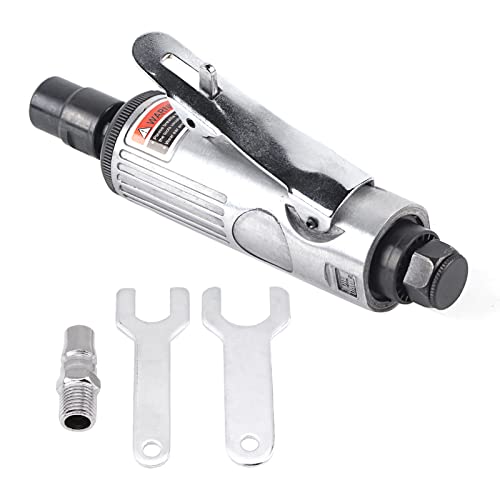 BOROCO Mini Luft Stabschleifer Pneumatik Schleifmaschine - Druckluftwerkzeug 1/4-Zoll Schleifsatz Polier Gravur Werkzeug 90PSI von BOROCO