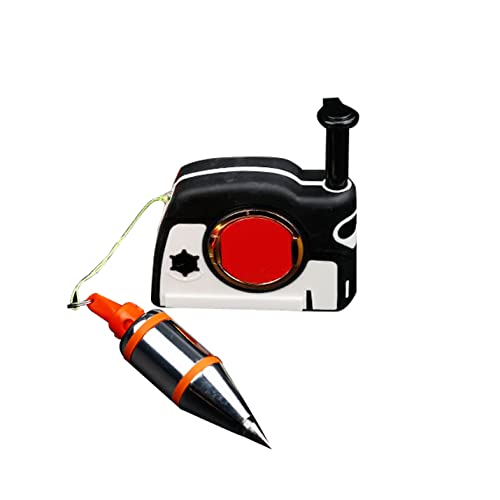BOROCO Plumb Bob Handwerkzeug Plumb Bob Setter Magnetisches Plumb-Rite mit 4,5 m Schnur Auto Stretch Line Measurement Automatisches Dehnen der Linie und schnelle Stabilisierung des Plumb von BOROCO