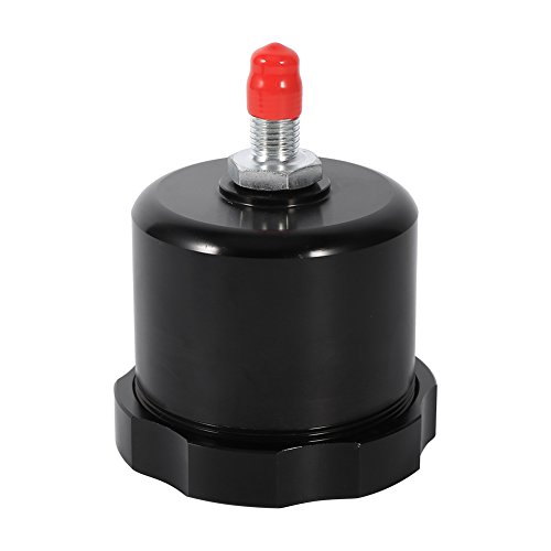 BOROCO Universal Handbremsöltank, Aluminium Racing Drift Hydraulischer Handbremsöltank Flüssigkeitsbehälter E-Brake Race Drift Racing Drifting für Flüssigkeitsbehälter E-Brake(Schwarz) von BOROCO