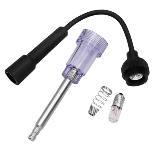 Car Spark Plug Tester,Spark Plug Tester Engine Ignition Coil Tester,Kfz-Zündsystemtester, Autozündkerzen-Motortester von BOROCO