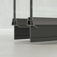 2x100cm Duschdichtung 8mm Schwarz für Duschtüren Badewanne Transparent Duschtür Dichtung Dusche Glastür Wasserabweisende 2x100cm Duschdichtung 8mm Schwarz für Duschtüren Badewanne Transparent Duschtür Dichtung Dusche Glastür Wasserabweisende von BOROMAL