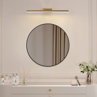 Badspiegel rund,Badezimmerspiegel Metall Rahmen, wandspiegel modern, Flur, Bad & Gäste wc, ∅: 70 cm von BOROMAL