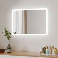 Boromal Badspiegel mit Beleuchtung 40 x 60 cm Spiegel mit Beleuchtung LED Spiegel Lichtspiegel Badezimmerspiegel LED Wandspiegel mit 3 Lichtfarben Boromal Badspiegel mit Beleuchtung 40 x 60 cm Spiegel mit Beleuchtung LED Spiegel Lichtspiegel Badezimmerspiegel LED Wandspiegel mit 3 Lichtfarben von BOROMAL