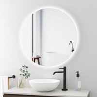 Boromal Runder Badspiegel mit Beleuchtung 50x50cm LED Badspiegel LED Spiegel Spiegel mit Beleuchtung Badezimmerspiegel Rund mit Beleuchtung Boromal Runder Badspiegel mit Beleuchtung 50x50cm LED Badspiegel LED Spiegel Spiegel mit Beleuchtung Badezimmerspiegel Rund mit Beleuchtung von BOROMAL