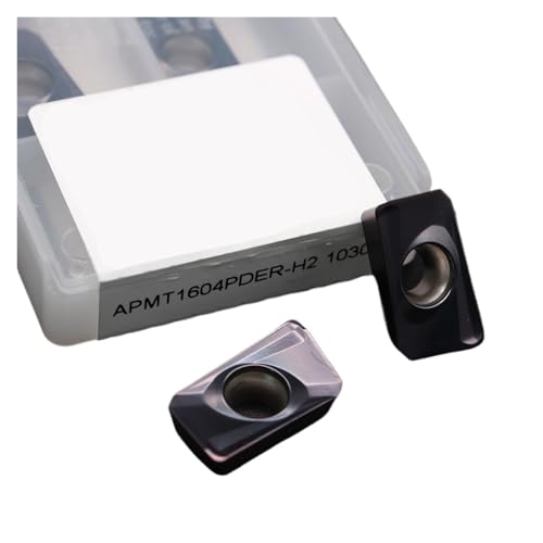 Indexierbare Drehklinge aus Metall 10 Stück APMT1604-H2 1030 Drehmaschine für Werkzeuge aus harter Legierung für Drehmaschine aus Metall gilt für das Werkzeug zum Drehen von Fräsen von BORRGTU