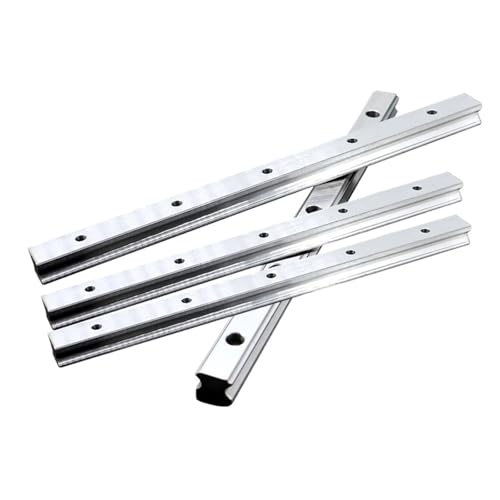 Miniatur-Linearbewegungsführung Linearführung 4 Stück 550-950mm Linearführung HGR15 geeignet für 3D-Drucker-Werkzeugmaschine zum Gravieren auf Router(800mm) von BORRGTU
