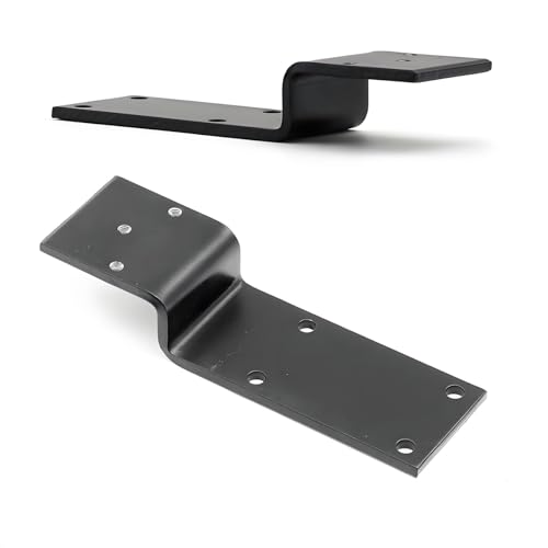 Z-förmige Gerade Rückenlehnenstütze Aus Stahlblech Für Computerstuhl, Bürostuhl, Drehstuhl, Netzstuhl Und Mitarbeiterstuhl - Ersatzteil Für Stuhlrückenlehne(5cmx9.5cm) von BORSAD