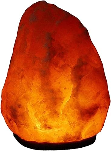 BOSALLA Salz Lampe von 2 kg bis 26 kg frei wählbar Kristall Lampen Salt Range Pakistan mit Spezial Leuchtmittel und Kabel in 120 cm WEIß (18-20 kg) von BOSALLA