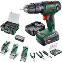 AKTION: BOSCH Home & Garden UniversalImpact 18V+46AC+SBX Akku-Schlagbohrschrauber-Set 18,0 V, mit 1 Akku mit Prämie nach Registrierung AKTION: BOSCH Home & Garden UniversalImpact 18V+46AC+SBX Akku-Schlagbohrschrauber-Set 18,0 V, mit 1 Akku mit Prämie nach Registrierung von BOSCH Home & Garden