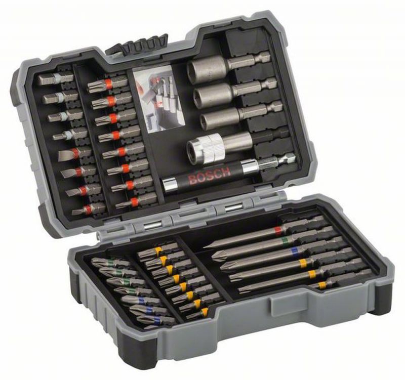 Bosch Bit- und Steckschlüssel-Set, 43-teilig, 25 mm, 75 mm 2607017164 von BOSCH-Zubehör