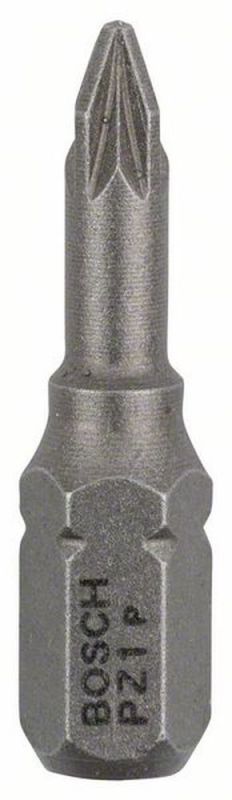 Bosch Schrauberbit Extra-Hart PZ 1, 25 mm, 100er-Pack 2607001557 von BOSCH-Zubehör