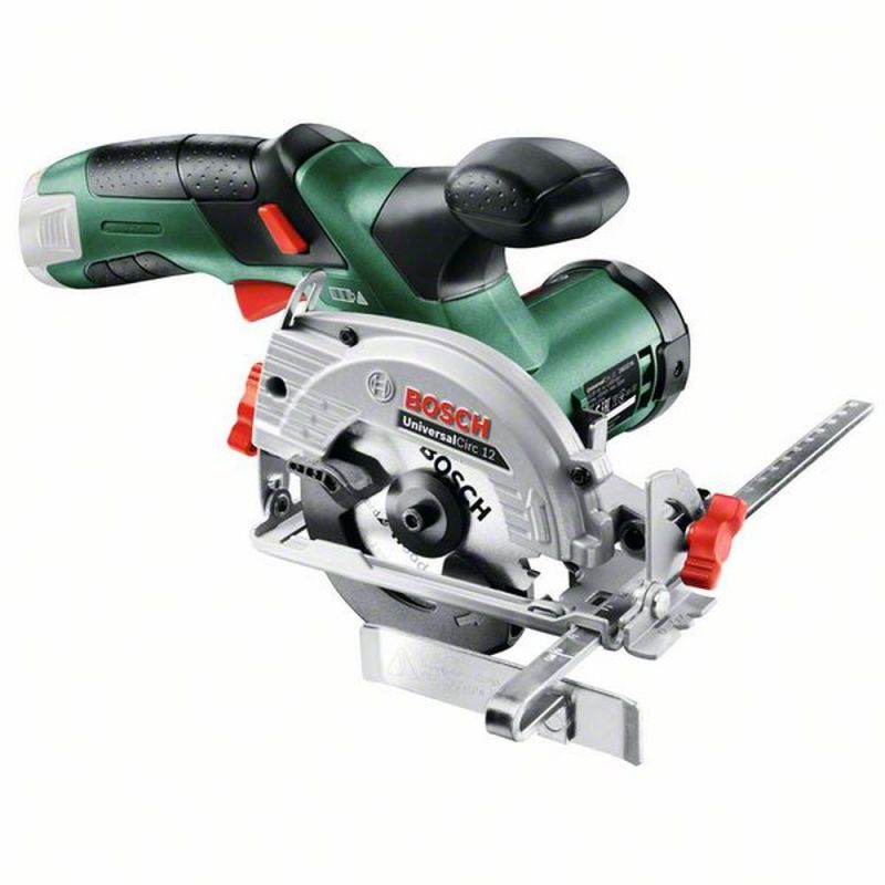 Bosch Akku-Kreissäge UniversalCirc 12, mit 1 x PBA 12V 2.5 Ah Akku 06033C7002 von BOSCH grün