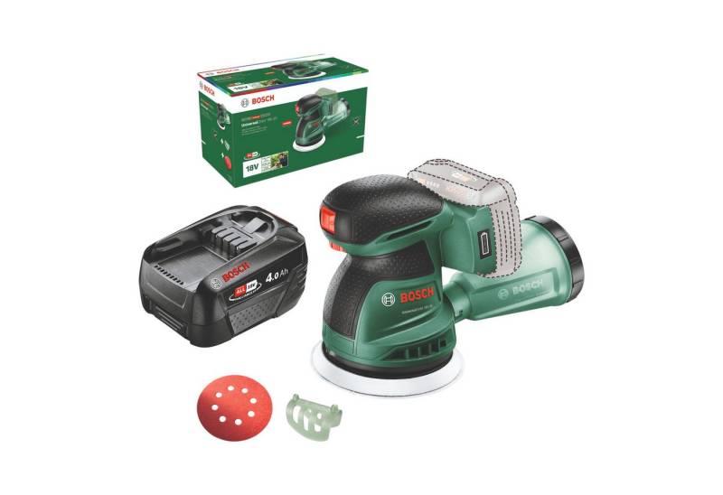 BOSCH Akku-Exzenterschleifer UniversalOrbit 18V-20 18 V 125 mm + 1x Akku 4,0 Ah - ohne Ladegerät von BOSCH