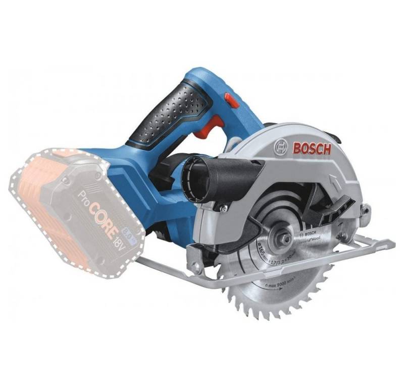 BOSCH Akku-Handkreissäge GKS 18V-57 Professional - Akku-Handkreissäge - blau/schwarz BOSCH Akku-Handkreissäge GKS 18V-57 Professional - Akku-Handkreissäge - blau/schwarz von BOSCH