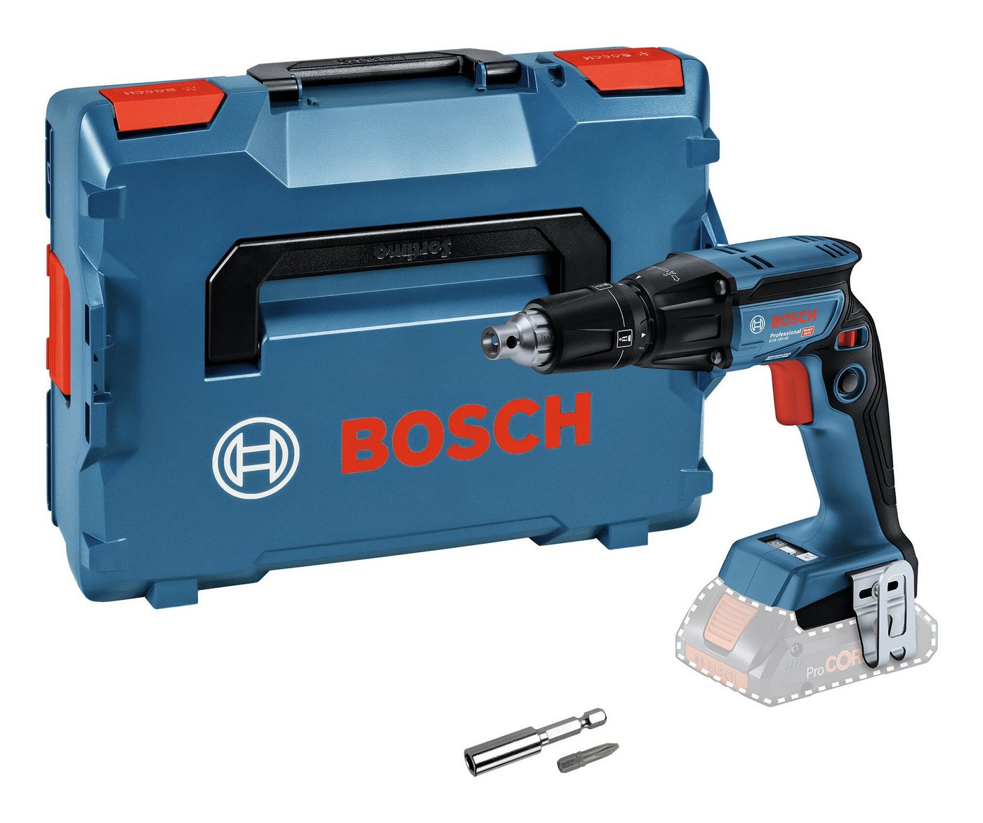 BOSCH Akku-Trockenbauschrauber GTB 18V-45, 4500 U/min, Ohne Akku - in L-BOXX 136 BOSCH Akku-Trockenbauschrauber GTB 18V-45, 4500 U/min, Ohne Akku - in L-BOXX 136 von BOSCH