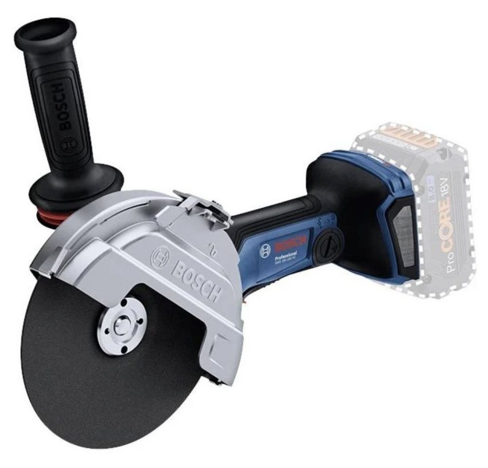 BOSCH Akku-Winkelschleifer GWS 18V-180 PC Professional solo Akku-Winkelschleifer blau/schwarz BOSCH Akku-Winkelschleifer GWS 18V-180 PC Professional solo Akku-Winkelschleifer blau/schwarz von BOSCH