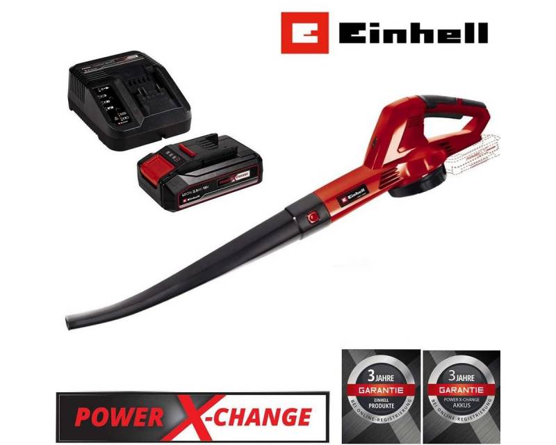 Einhell Akku-Laubbläser Akku-Laubbläser GC-CL 18 Li E + Akku 2.5 Ah / Ladegerät von Einhell