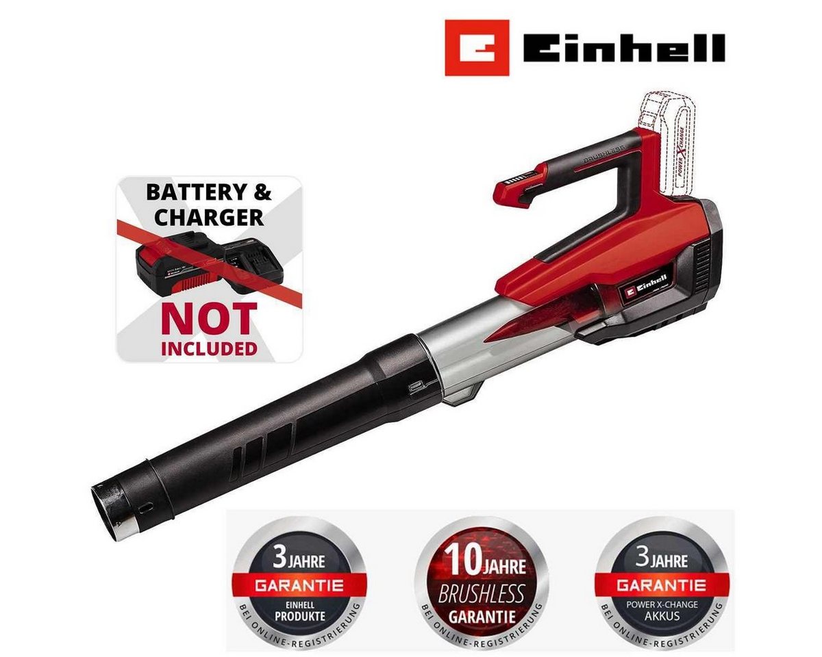 Einhell Akku-Laubbläser Einhell Akku-Laubbläser GP-LB 18/200 Li E-Solo (Li-Ion, 18V, BL Motor Einhell Akku-Laubbläser Einhell Akku-Laubbläser GP-LB 18/200 Li E-Solo (Li-Ion, 18V, BL Motor von Einhell