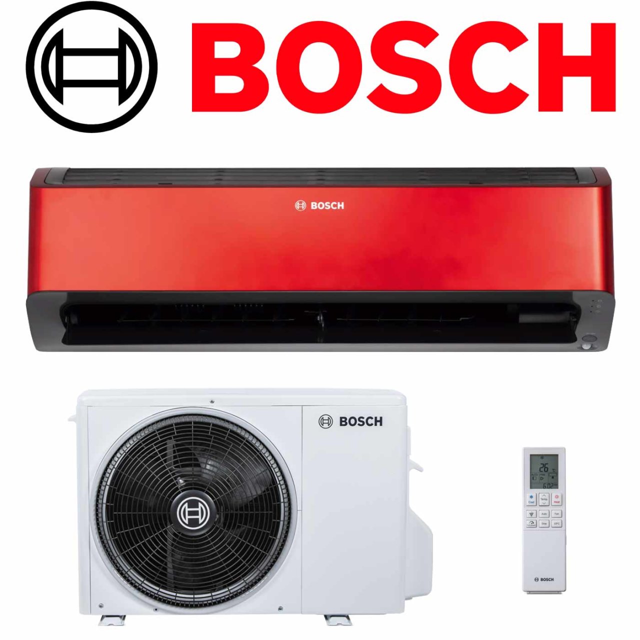 BOSCH Climate Class 8000i 35 ER Klimaanlage 3,5 kW | Rot"" BOSCH Climate Class 8000i 35 ER Klimaanlage 3,5 kW | Rot"" von BOSCH