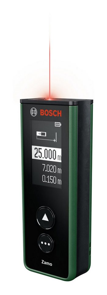 BOSCH Entfernungsmesser Zamo Set, Digitaler Laser - im Karton von BOSCH
