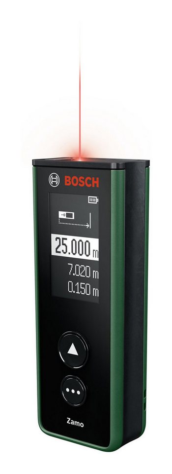 BOSCH Entfernungsmesser Zamo Set, Digitaler Laser - im Karton BOSCH Entfernungsmesser Zamo Set, Digitaler Laser - im Karton von BOSCH