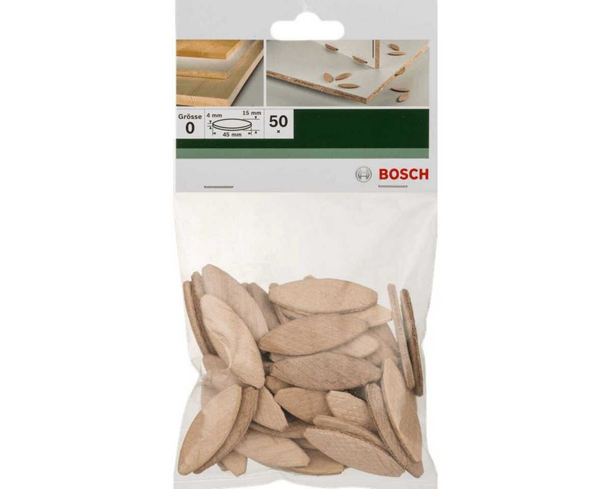 BOSCH Flachdübel Bosch Flachdübel 45 mm 4 mm Lamello 50 Stk Größe 0 BOSCH Flachdübel Bosch Flachdübel 45 mm 4 mm Lamello 50 Stk Größe 0 von BOSCH