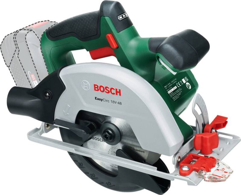 BOSCH Akku-Handkreissäge Bosch Akku-Kreissäge EasyCirc 18V-48 Solo im von BOSCH