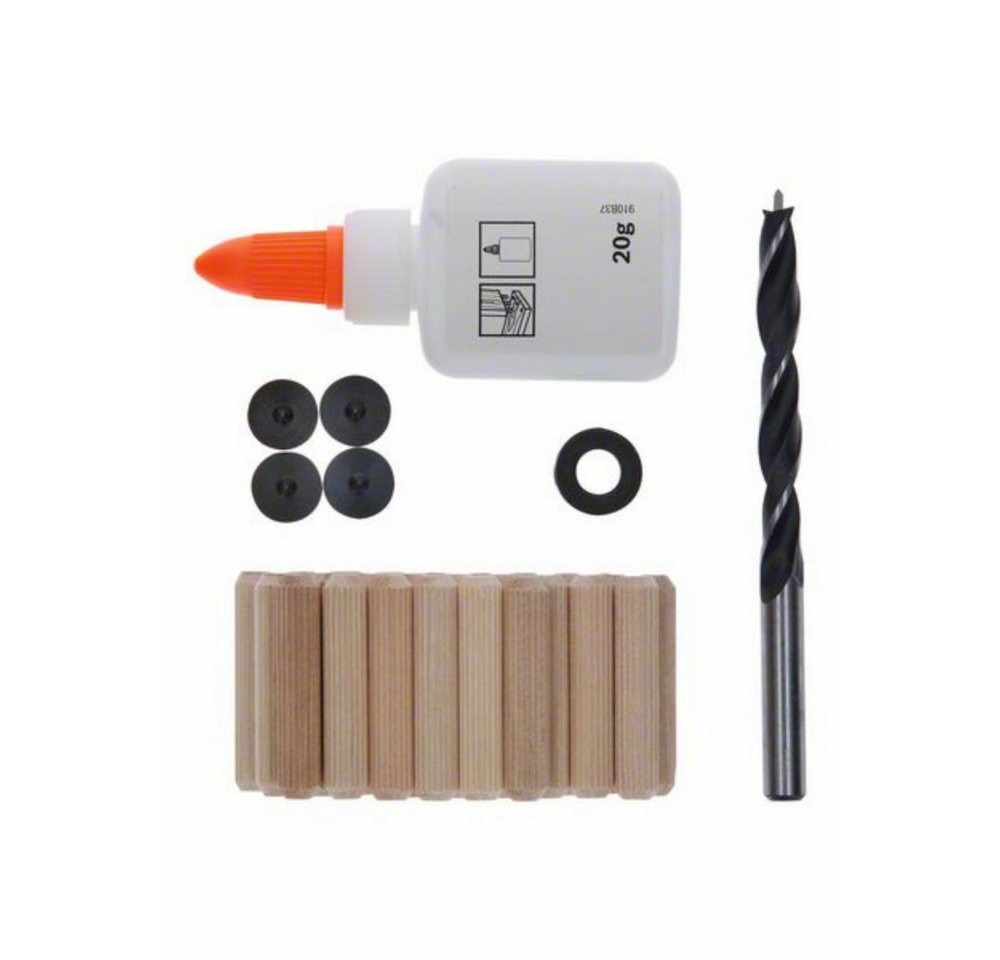 BOSCH Holzdübel 2607000542 32-teilig - Dübelset 8 mm - braun BOSCH Holzdübel 2607000542 32-teilig - Dübelset 8 mm - braun von BOSCH