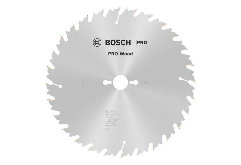 BOSCH Kreissägeblatt Pro Wood, 300 x 3,2 x 30 mm, 28 Zähne, für Netz-Tischkreissägen von BOSCH